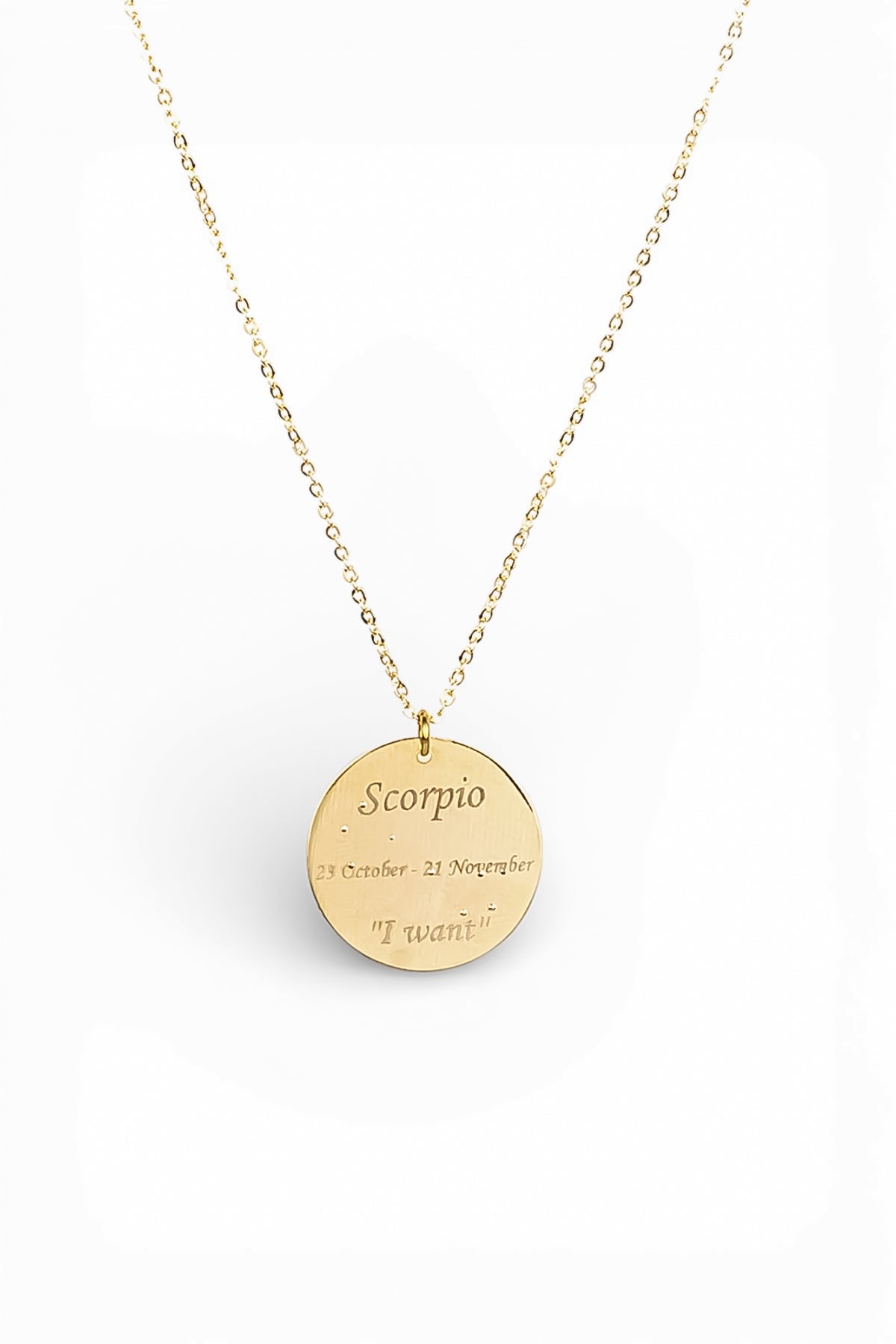 SCORPIO - Akrep Burcu Kolye