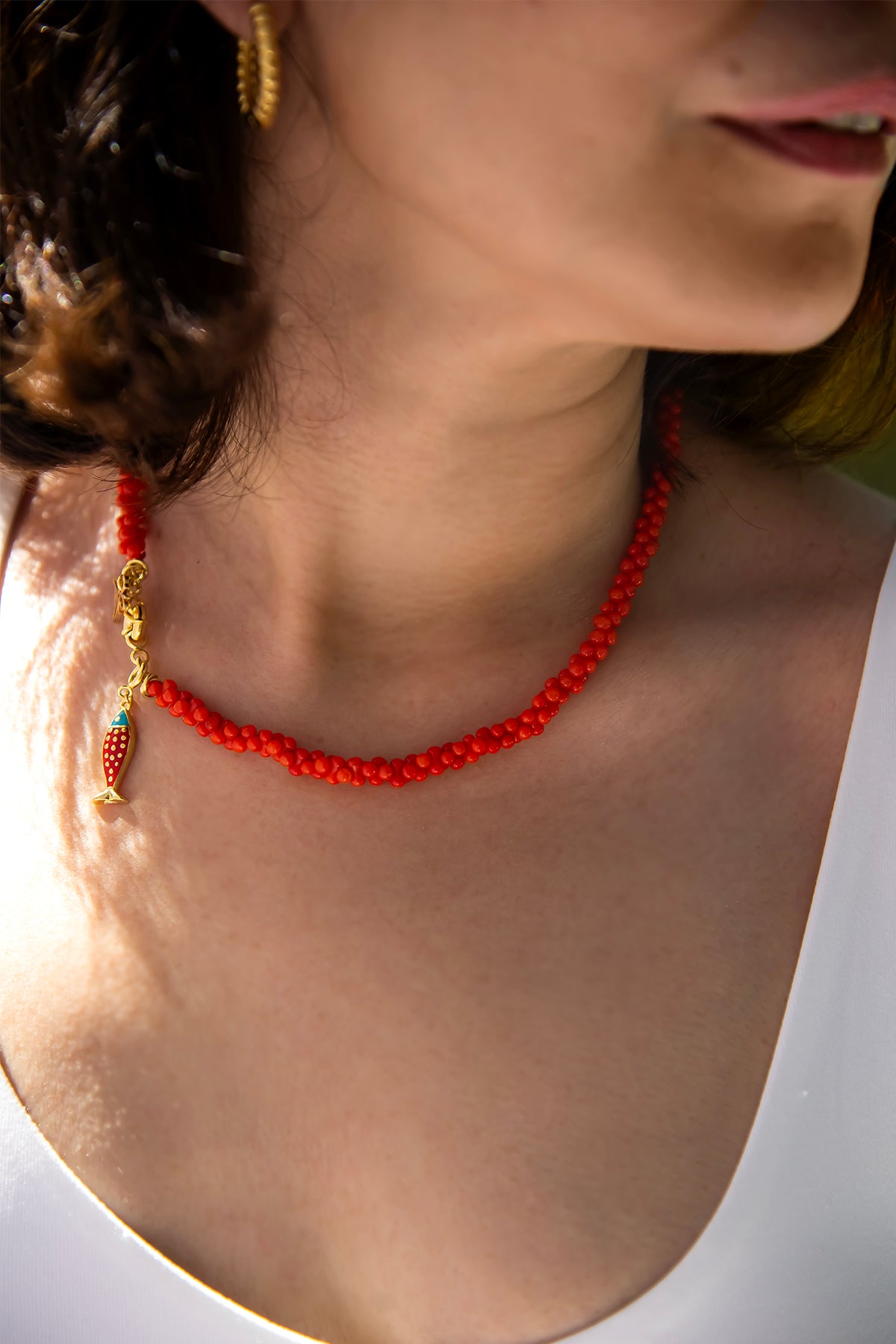 RED - Mercan Kolye