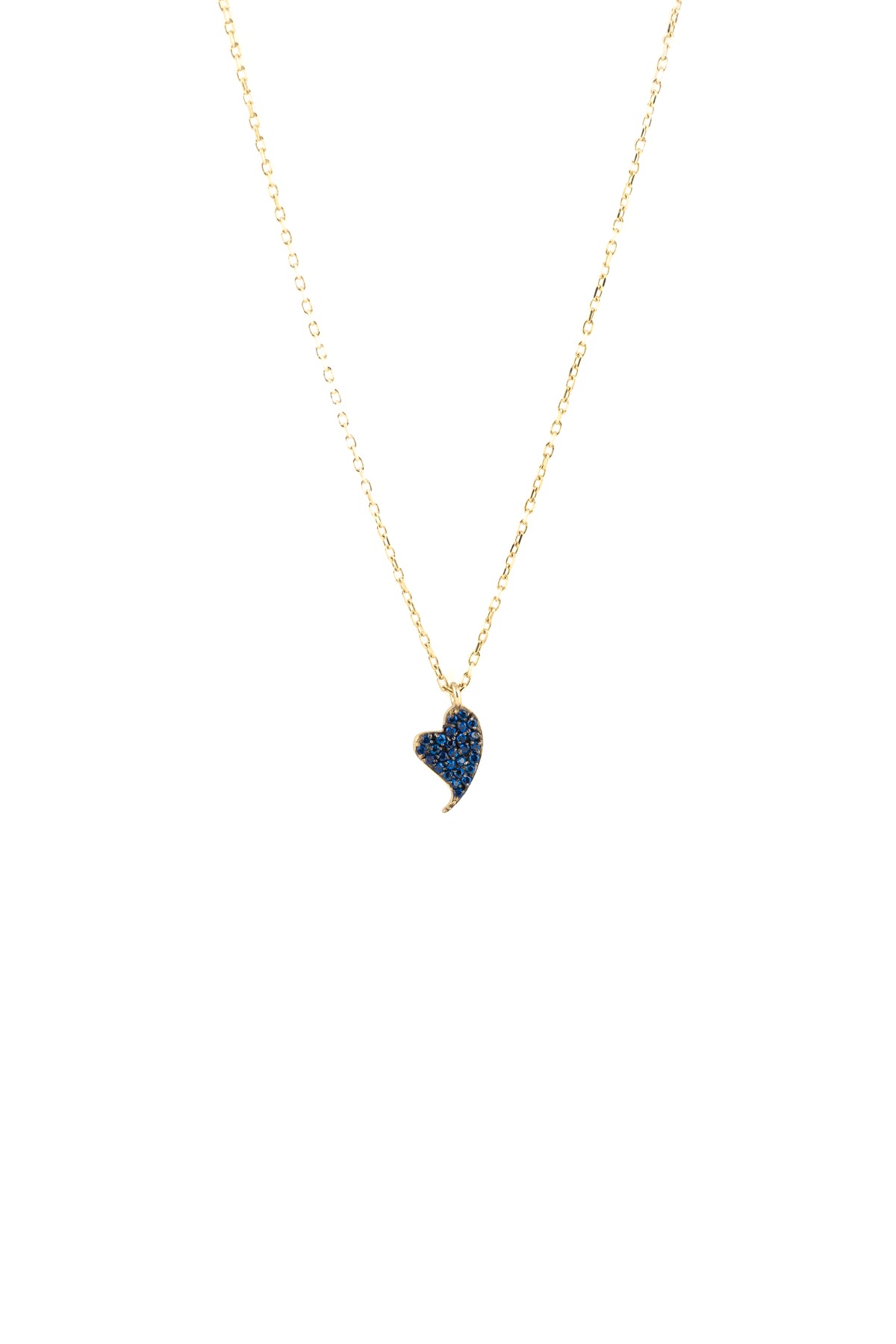 BLUE DIAMOND BEAT - Mavi Taşlı Kolye