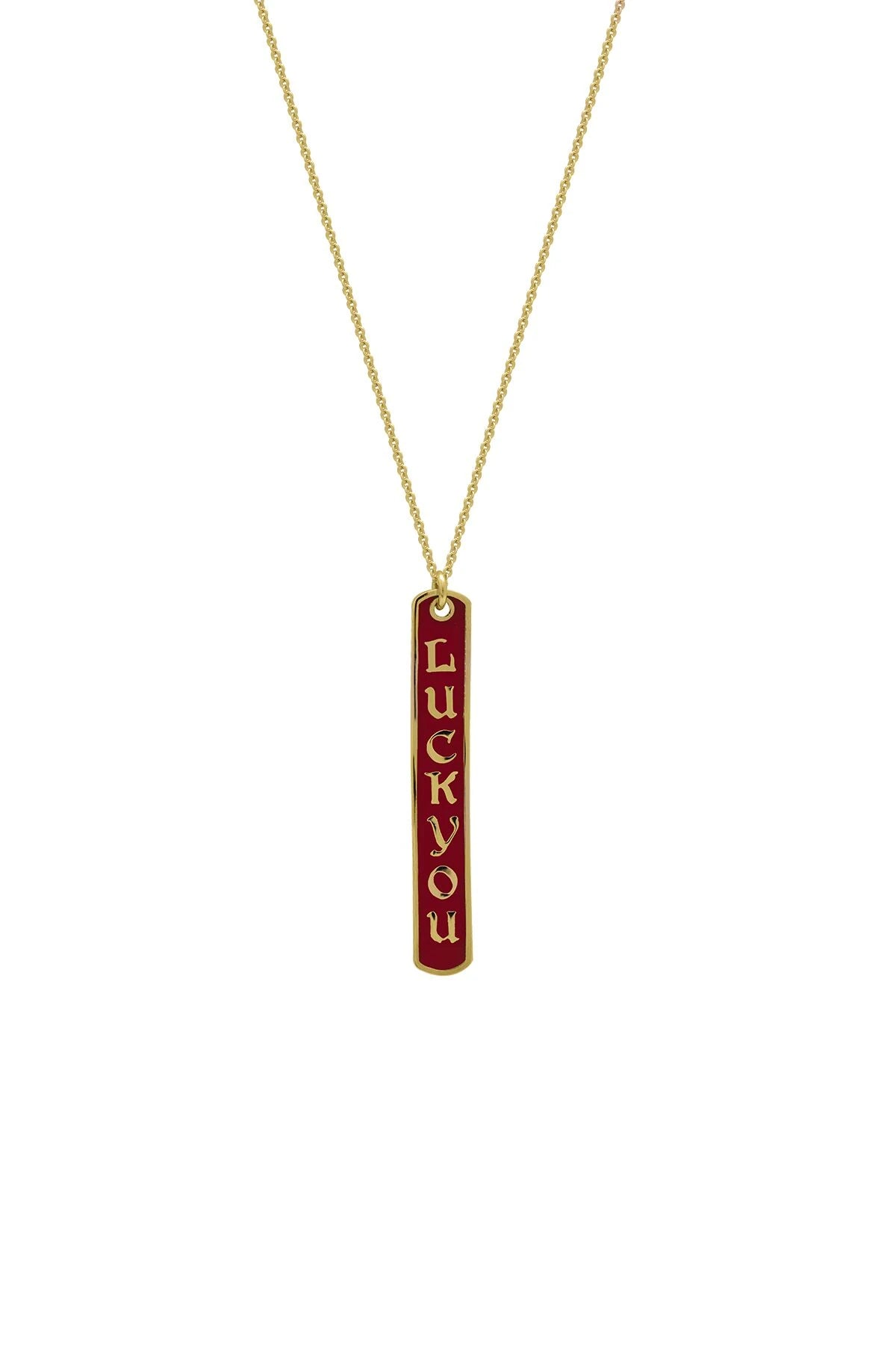 LUCKYOU - RED - Şans Kolyesi
