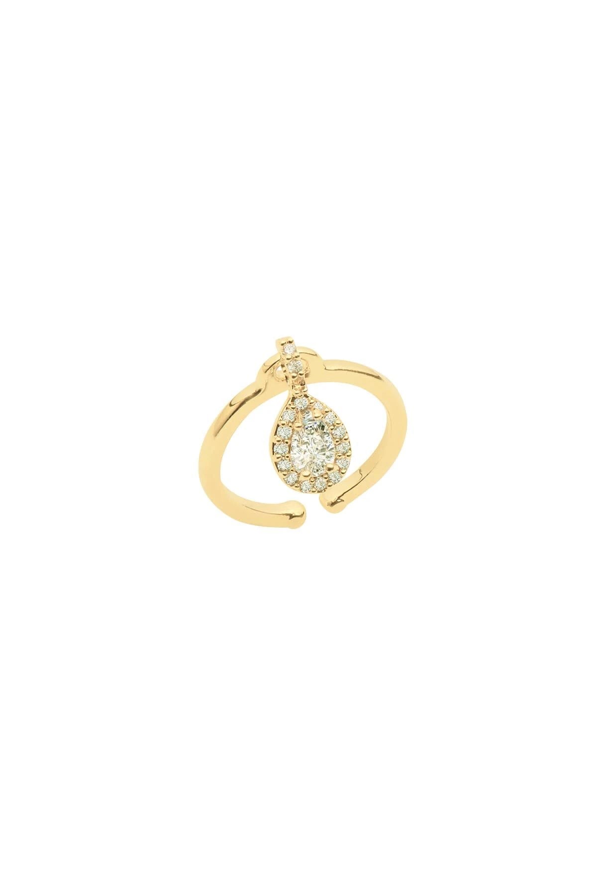 PEAR CHARM - Zirkon Yüzük