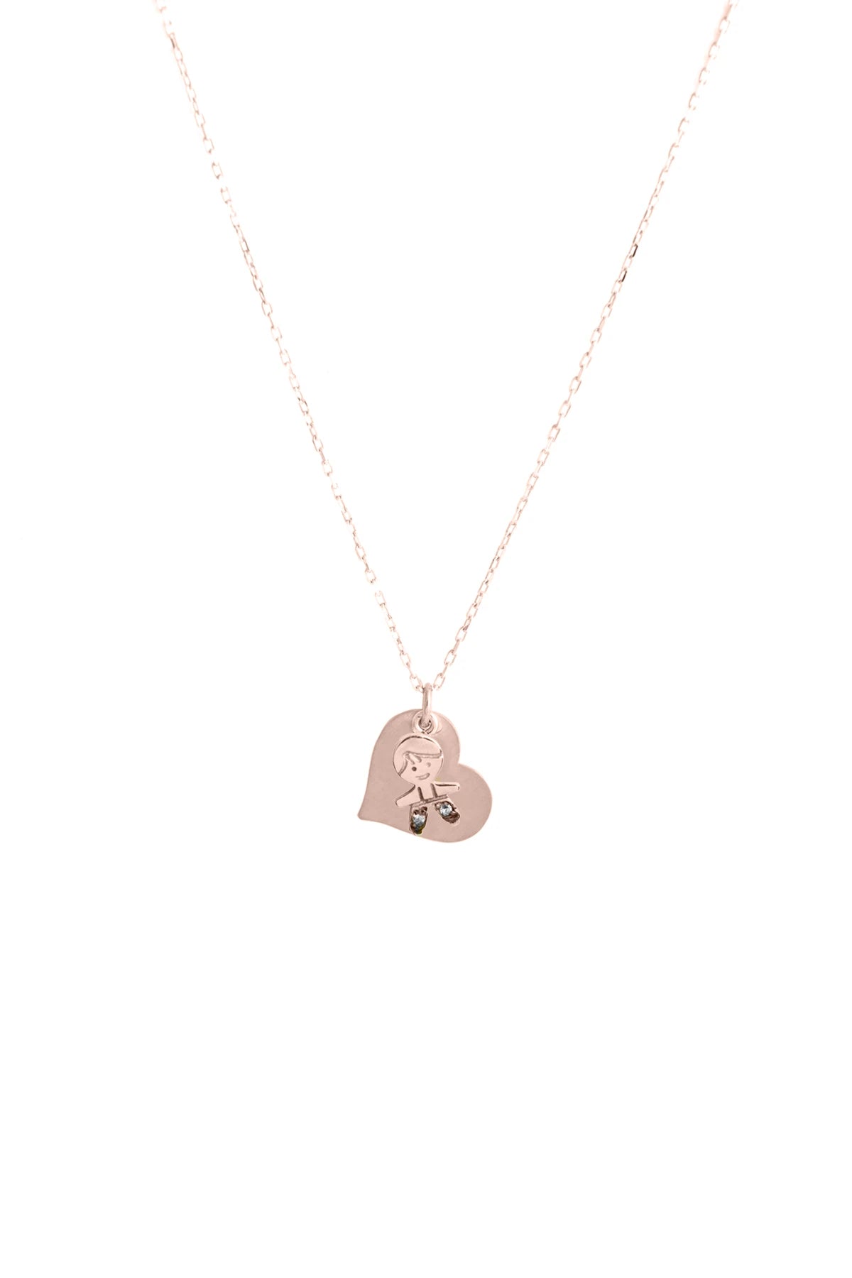 PEPE MINI HEART - Kalp Charm Kolye