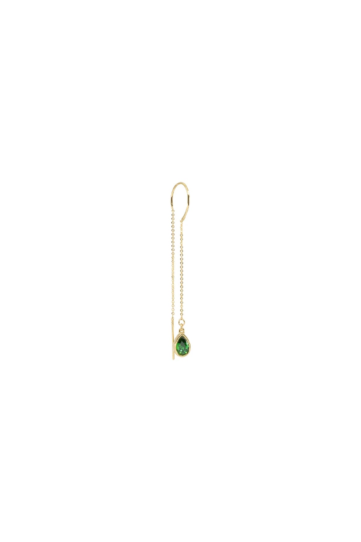 IDA - Emerald - Zincir Küpe