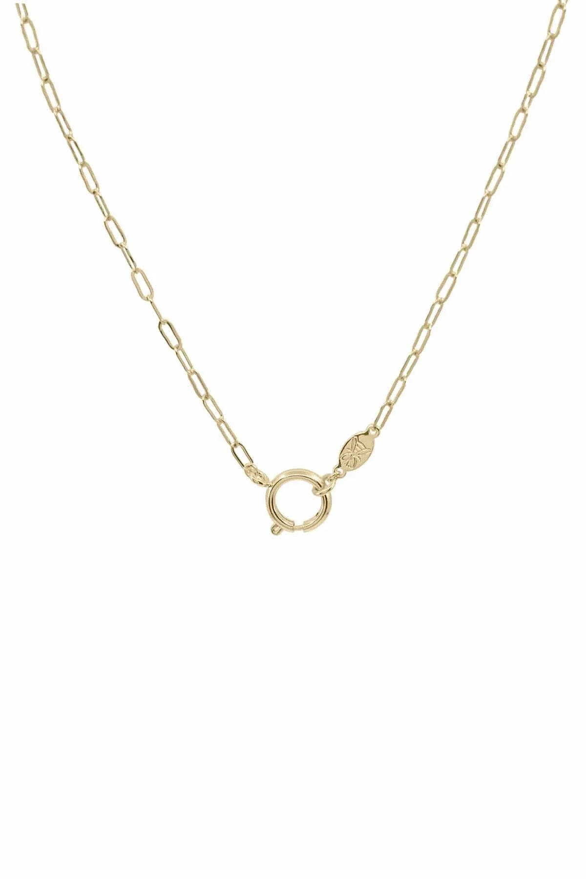 HOOP CLASP - Ovale Link- Charm Zinciri