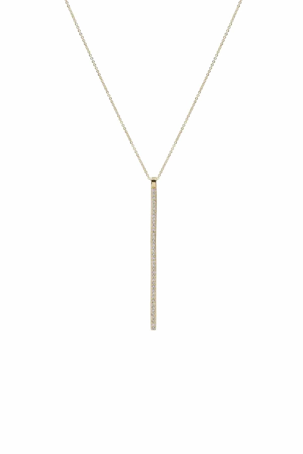STRAIGHT - Zirkon Taşlı Kolye