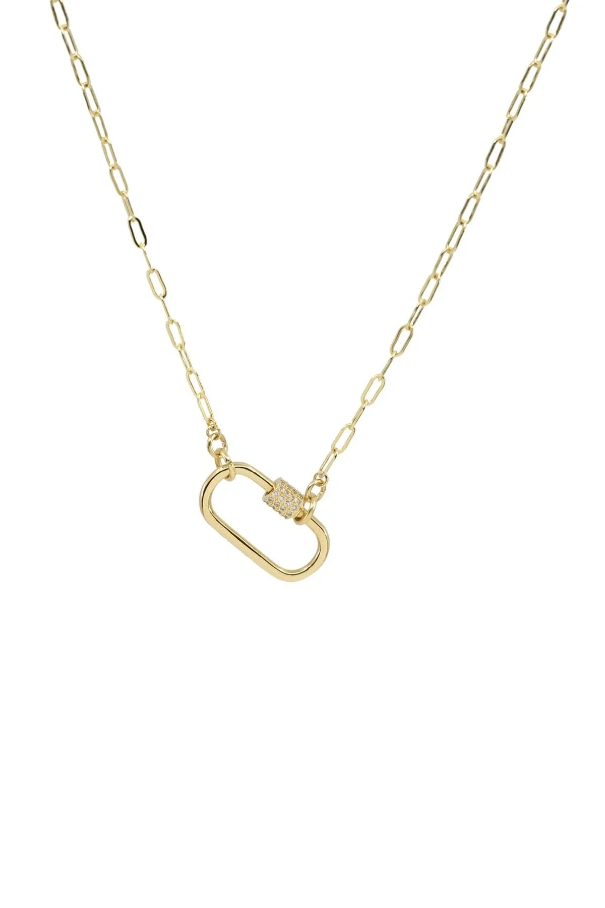 CARABINA - Ovale Link - Charm Kolyesi
