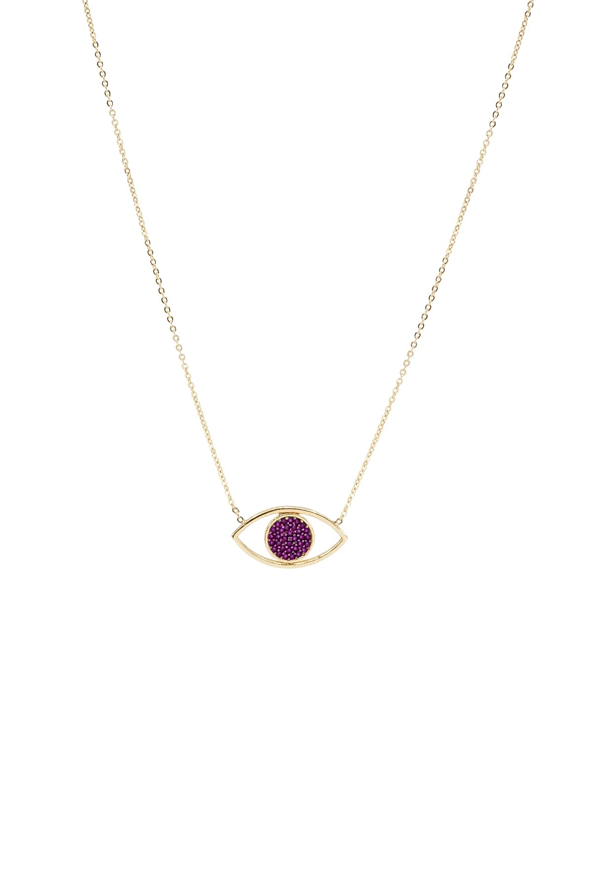 RUBIS EYE - Taşlı Göz Kolye