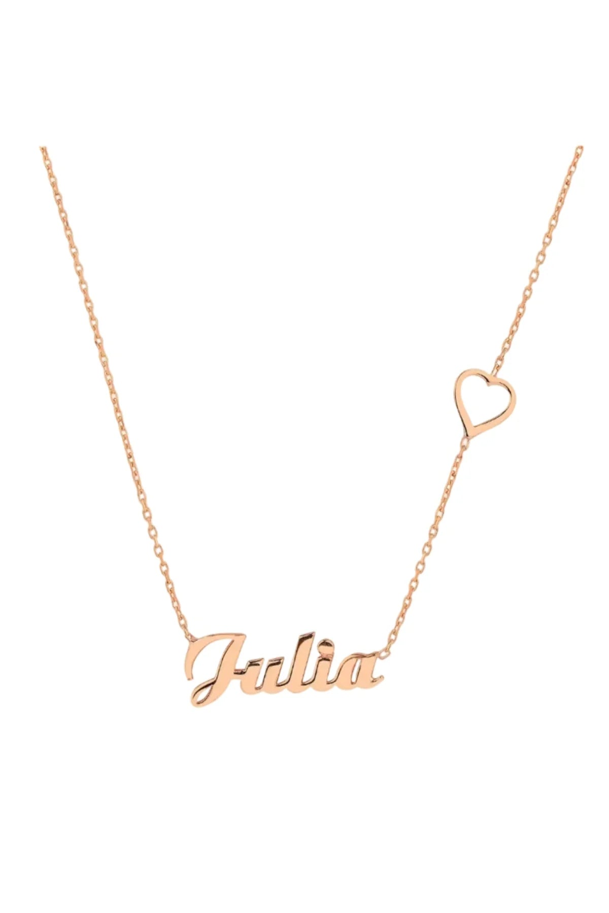 HEART - Kalpli İsim Kolye