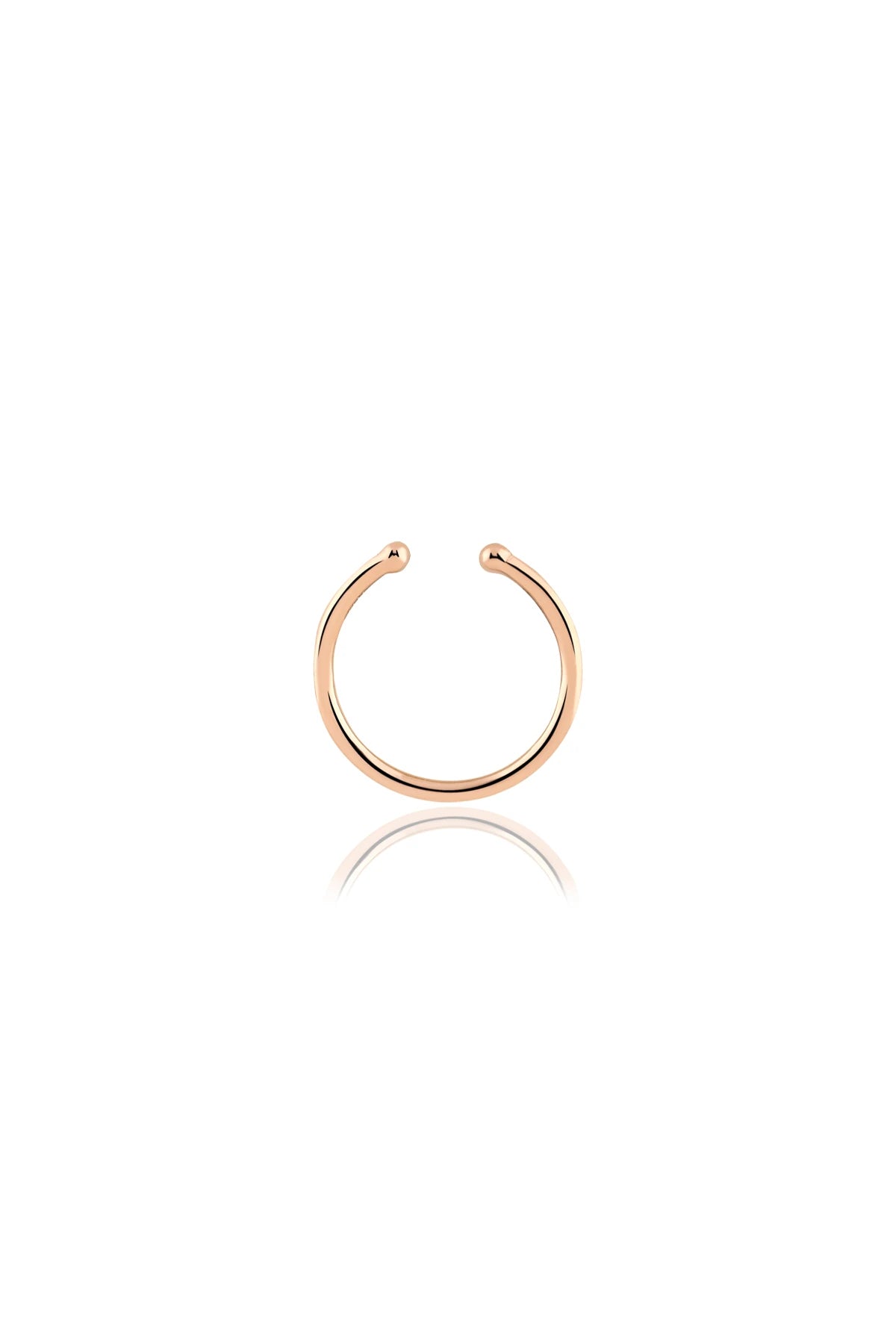 RING - 14K Altın Tek Earcuff