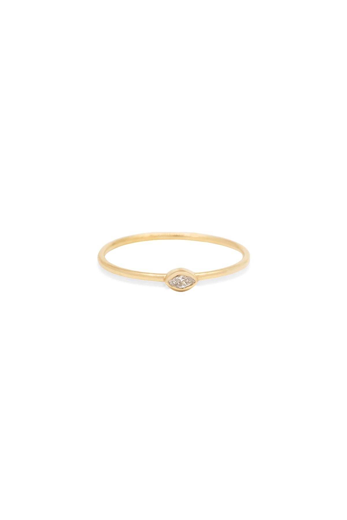 SOLITAIRE - Marquise - Markiz Tektaş Yüzük