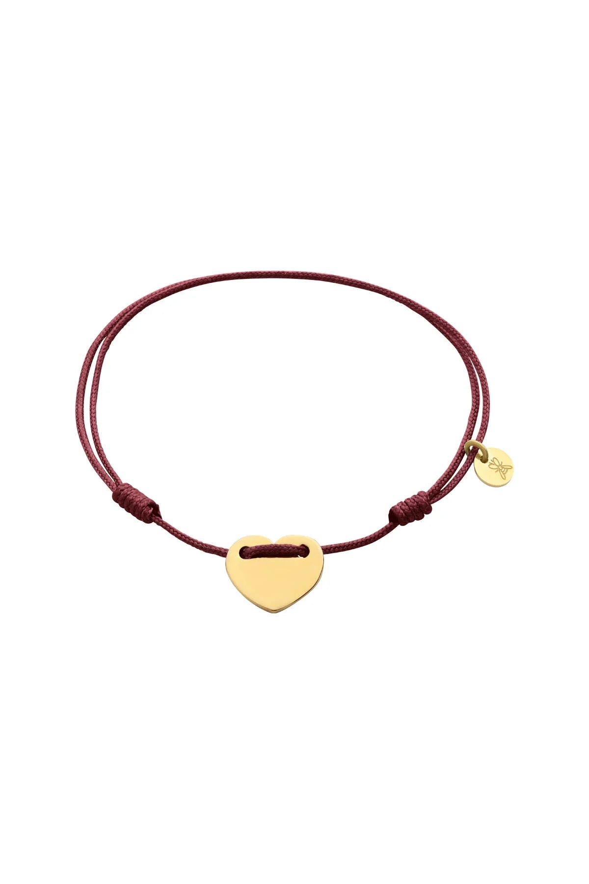 LOVEFUL - BURGUNDY - Ayarlanabilir Bileklik