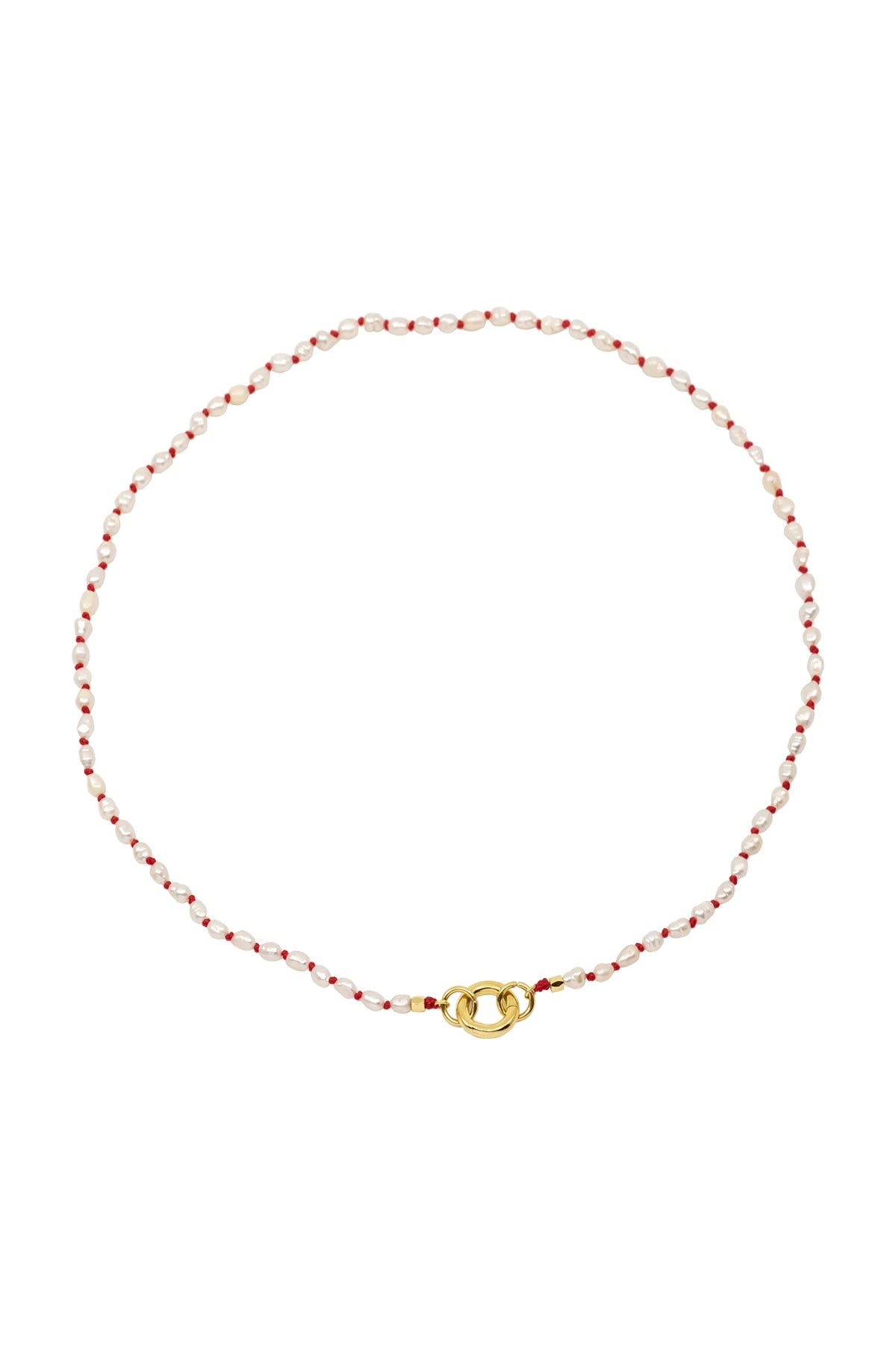 HIP RED - İnci Charm Kolyesi