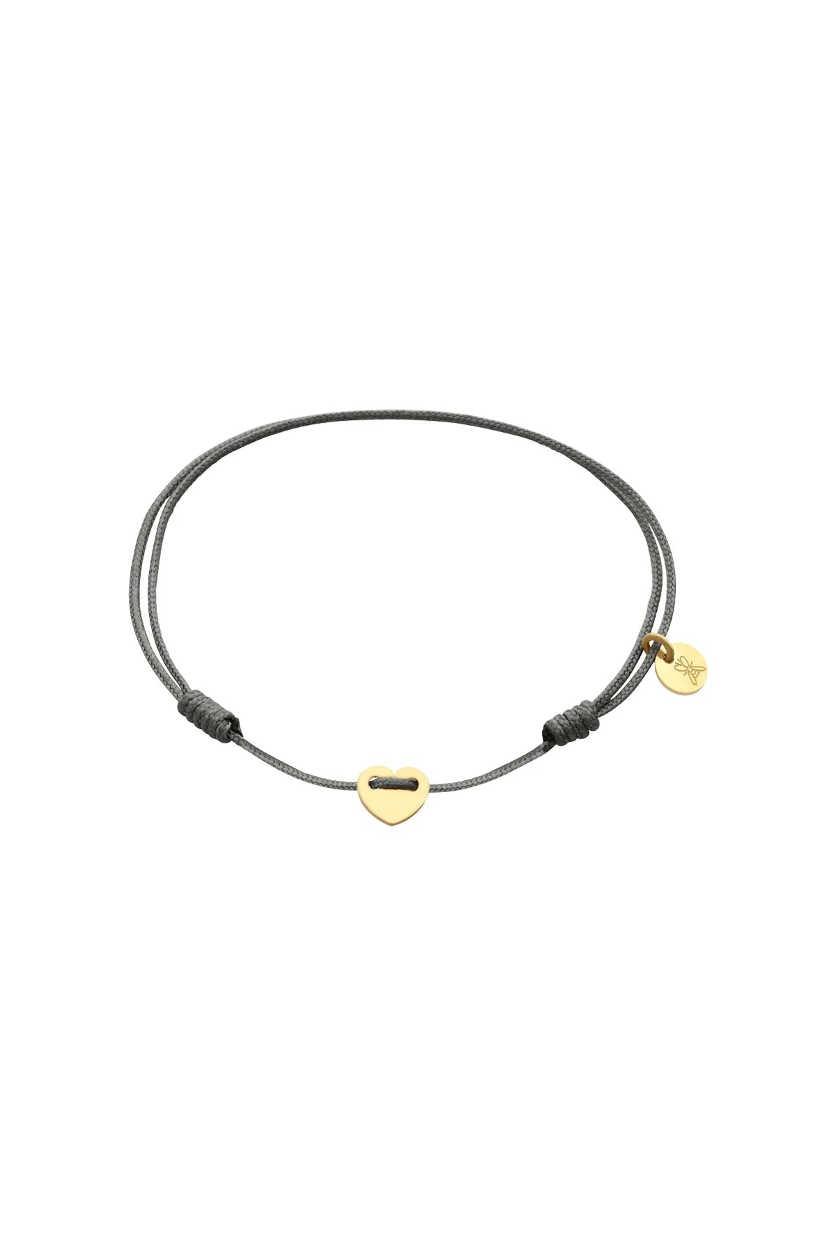 TINY LOVEFUL - ANTHRACITE - İp Bileklik