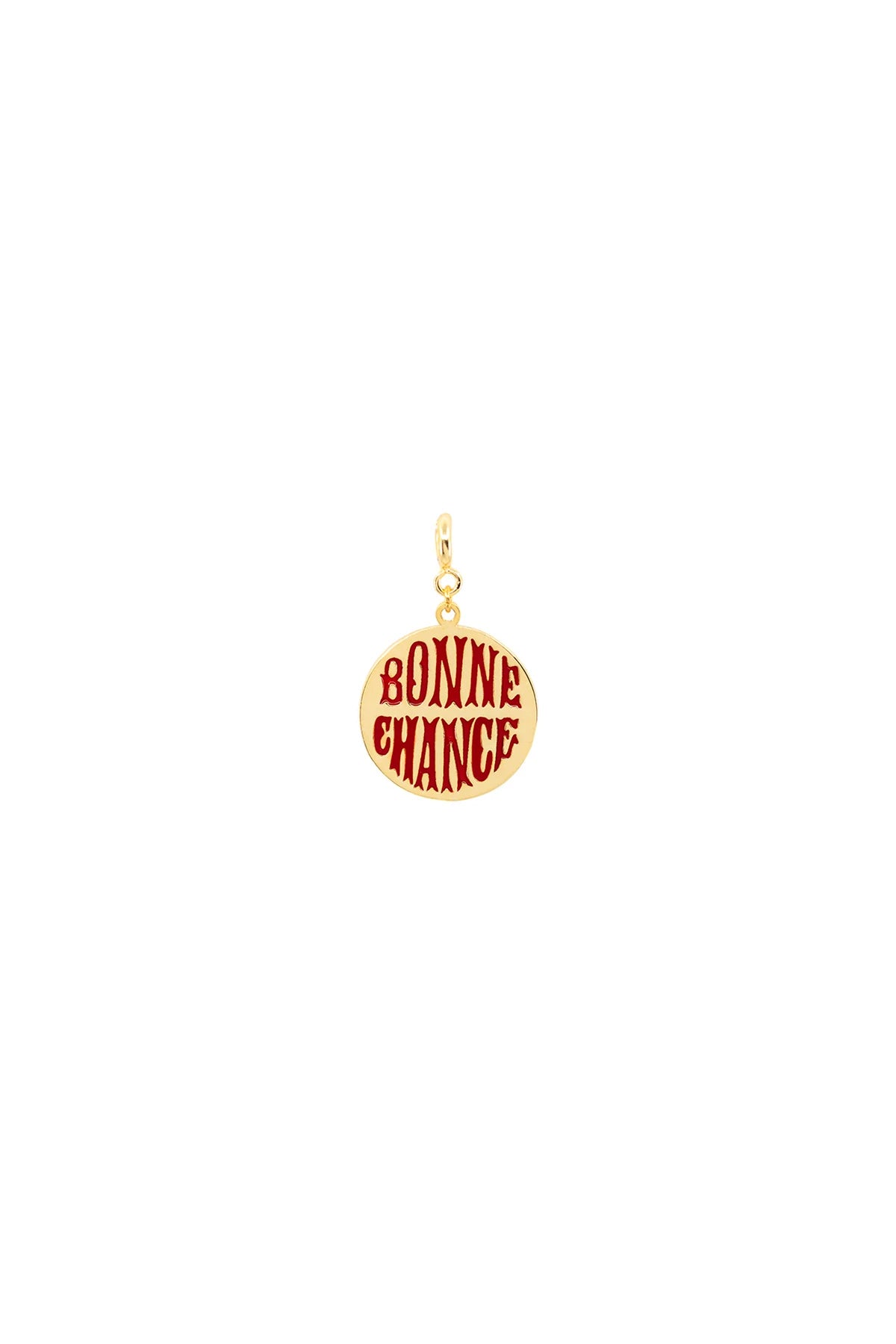 BONNE CHANCE - RED - Şans Madalyonu