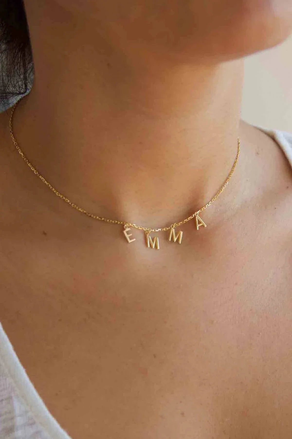 DANGLE NAME - Harfli İsim Kolye