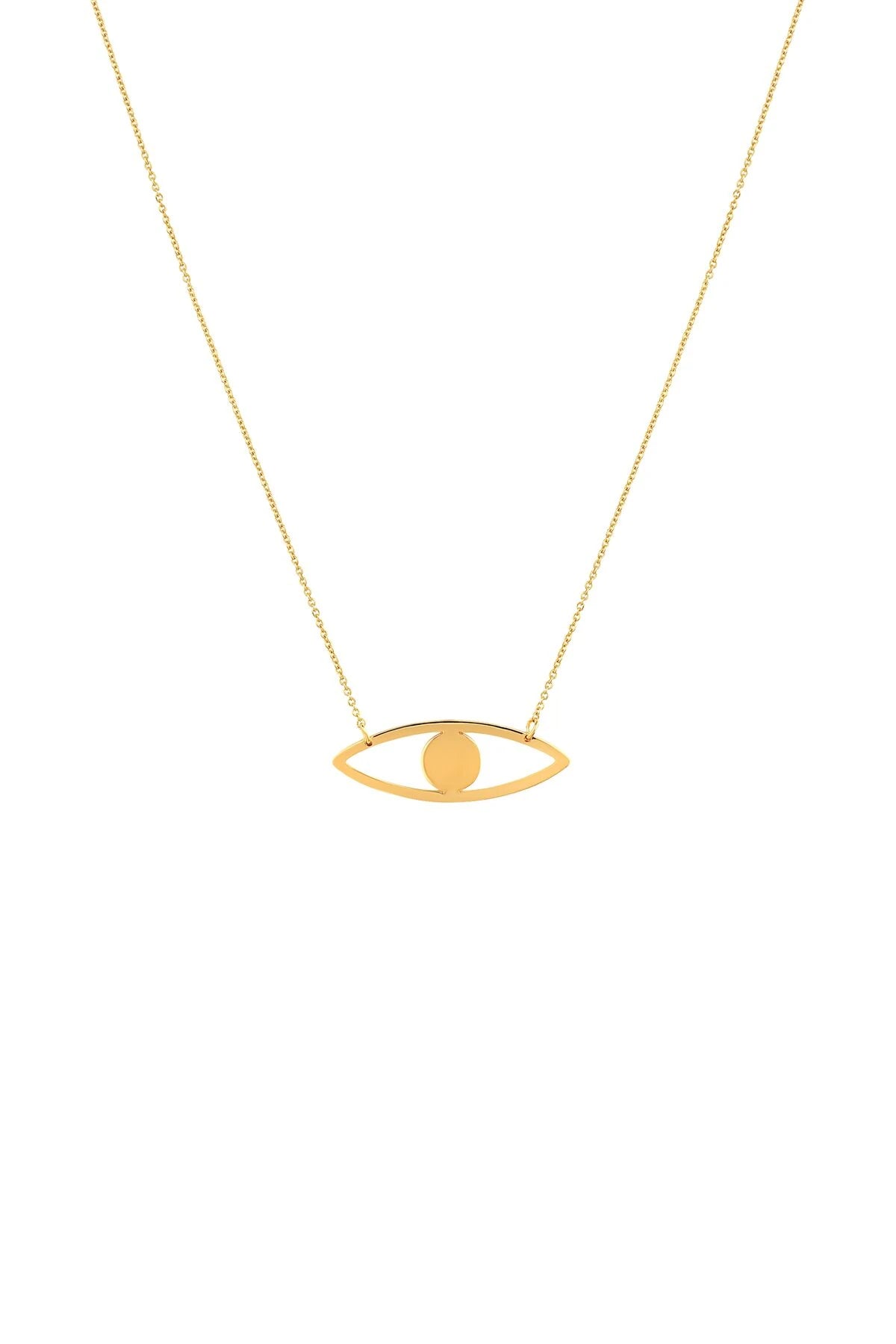 THE EYE - Altın Göz Kolye