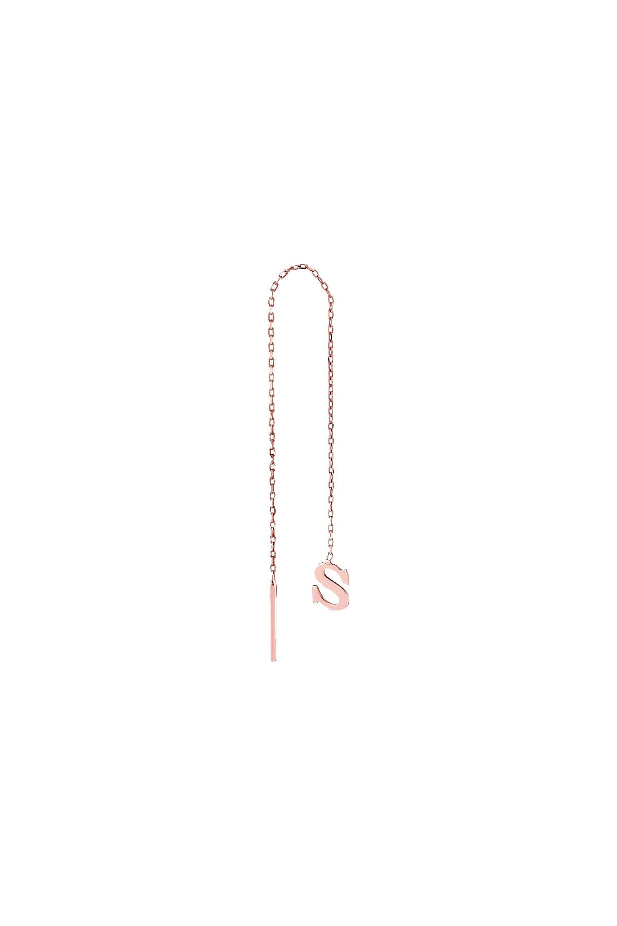 LETTER - Harf Tek Küpe