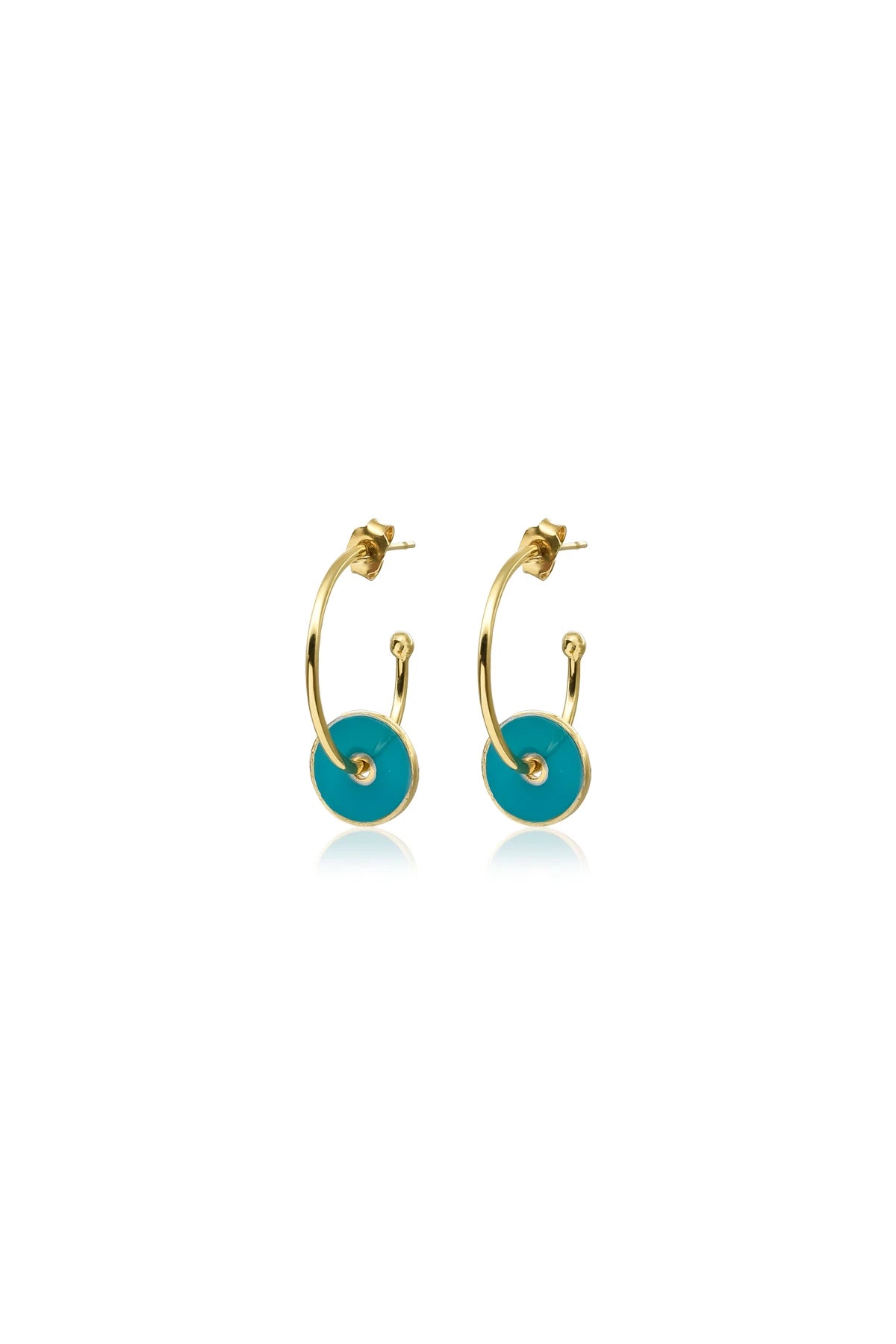SELIA - Multicolor - Charm Halka Küpe