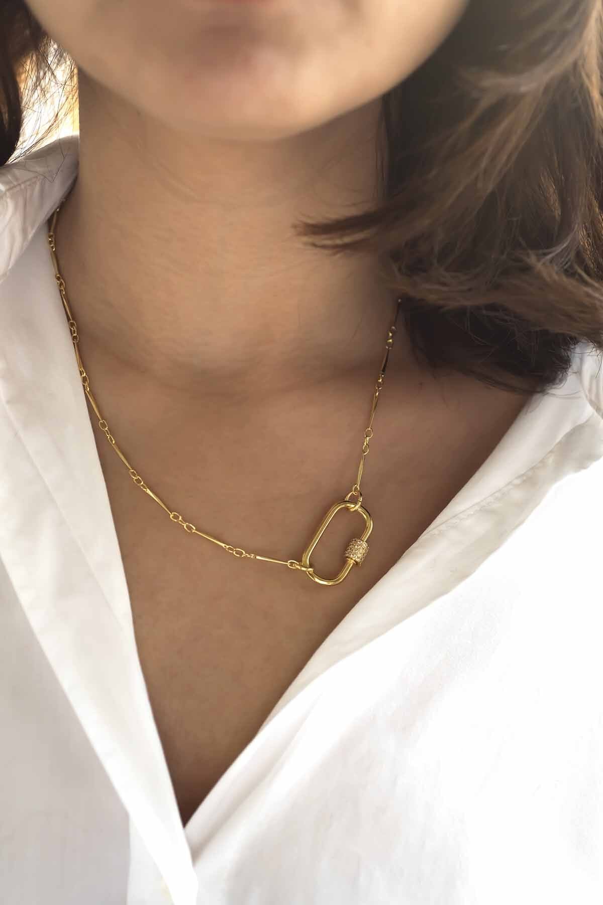 CARABINA - Link Bar - Charm Kolyesi