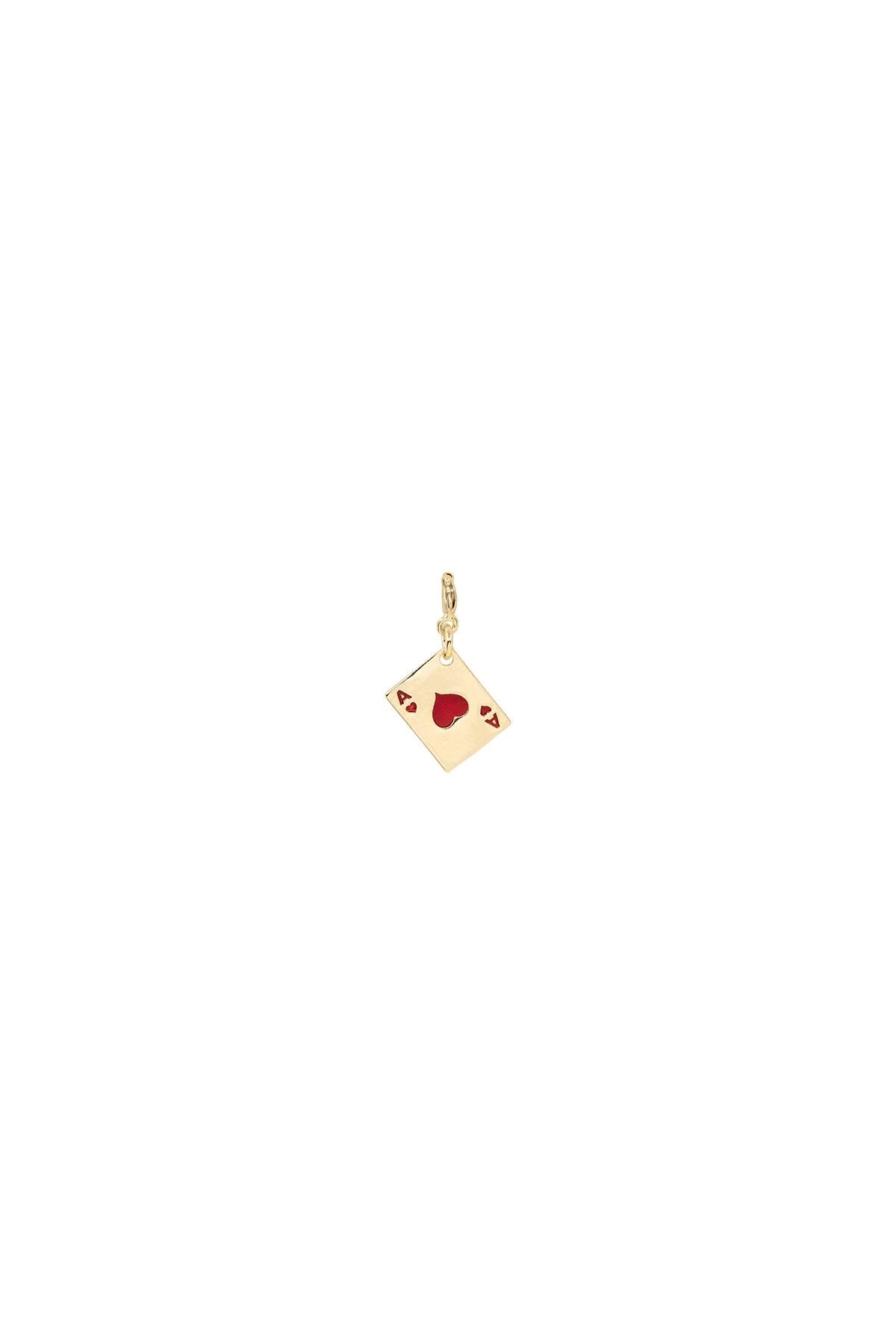 ACE OF HEARTS - İskambil Kartı Charm