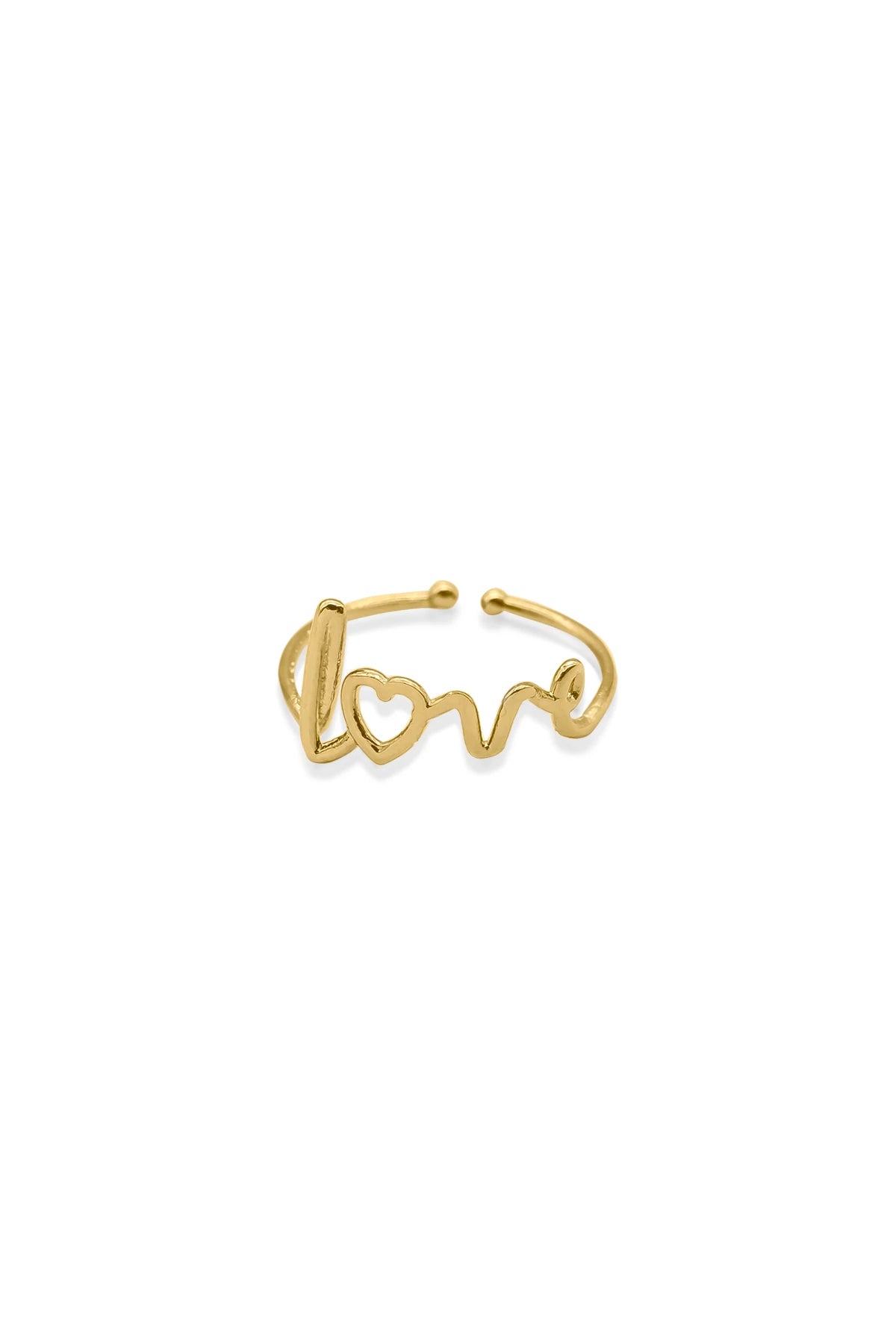 LOVE ME TENDER - Yazılı Yüzük