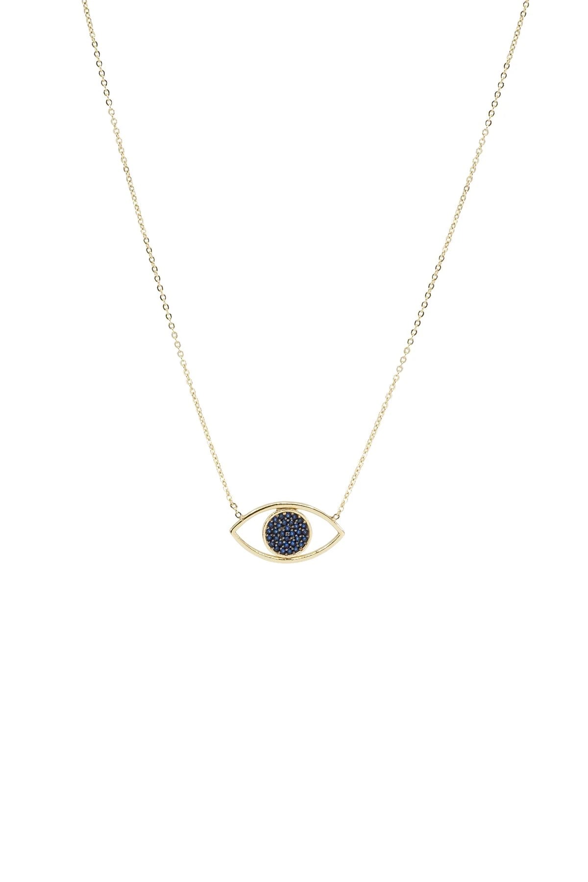 SAPPHIRE EYE - Taşlı Göz Kolye