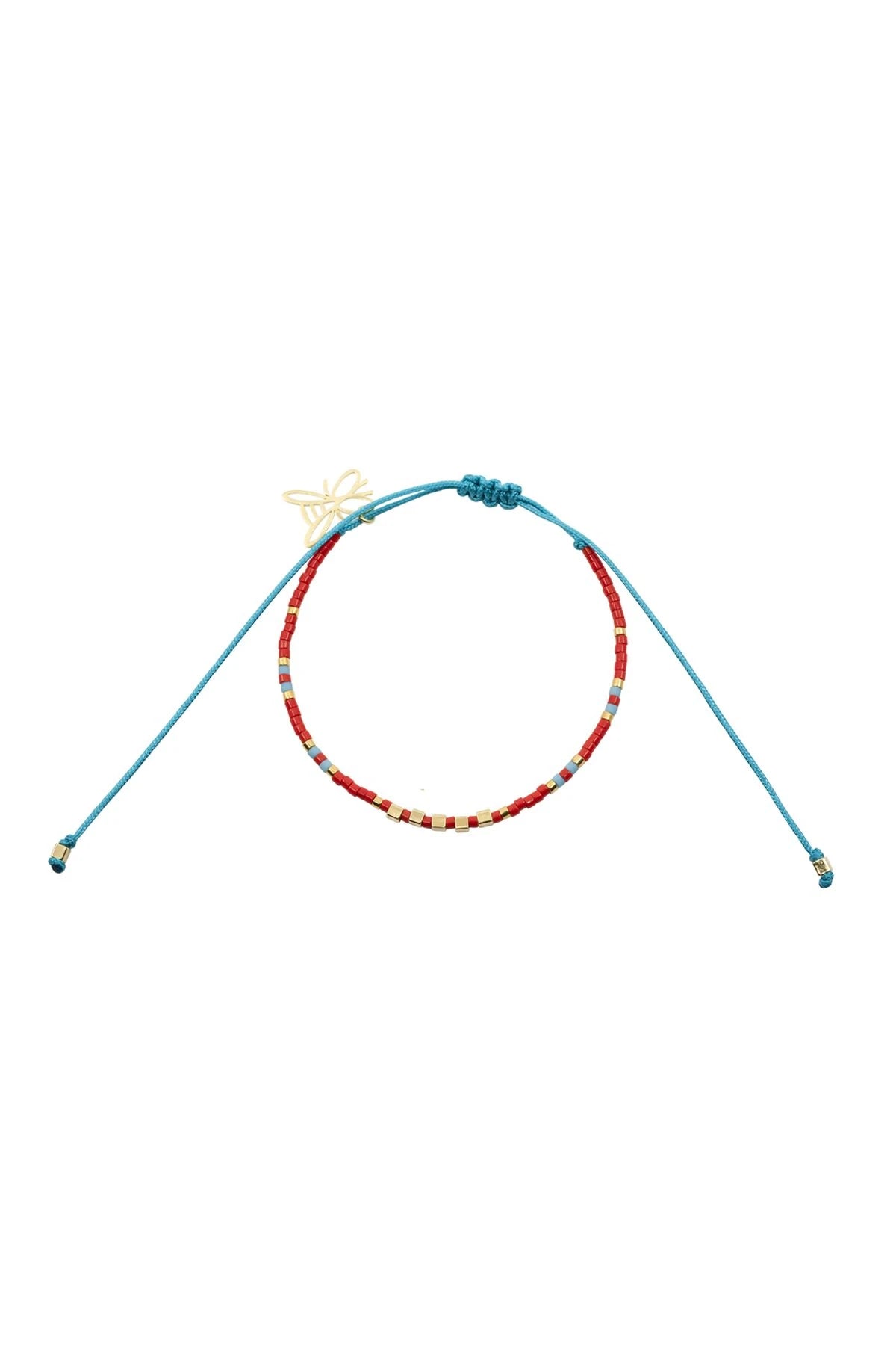 GOLDEN RED ANKLET - HALHAL