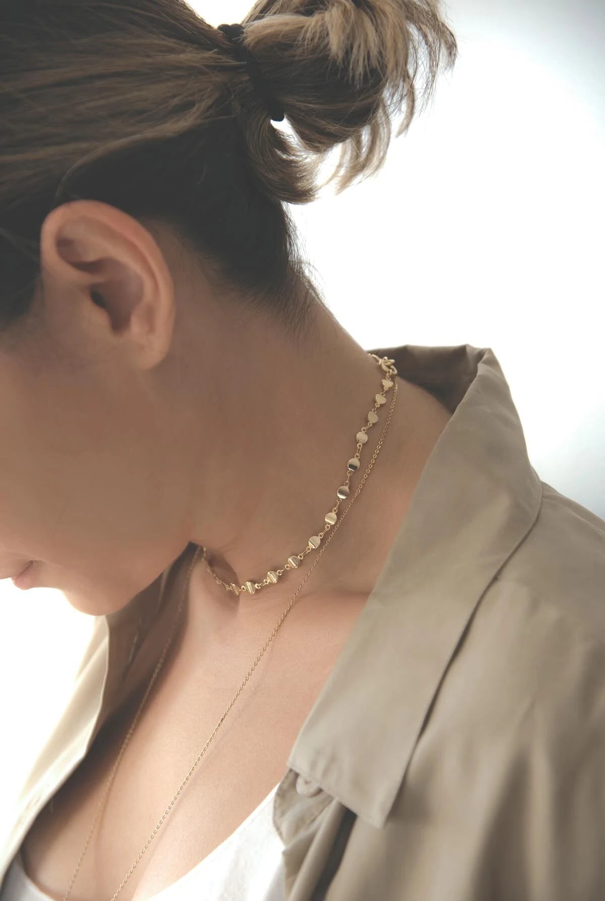 CHAIN CHOKER - Altın Tasma Kolye