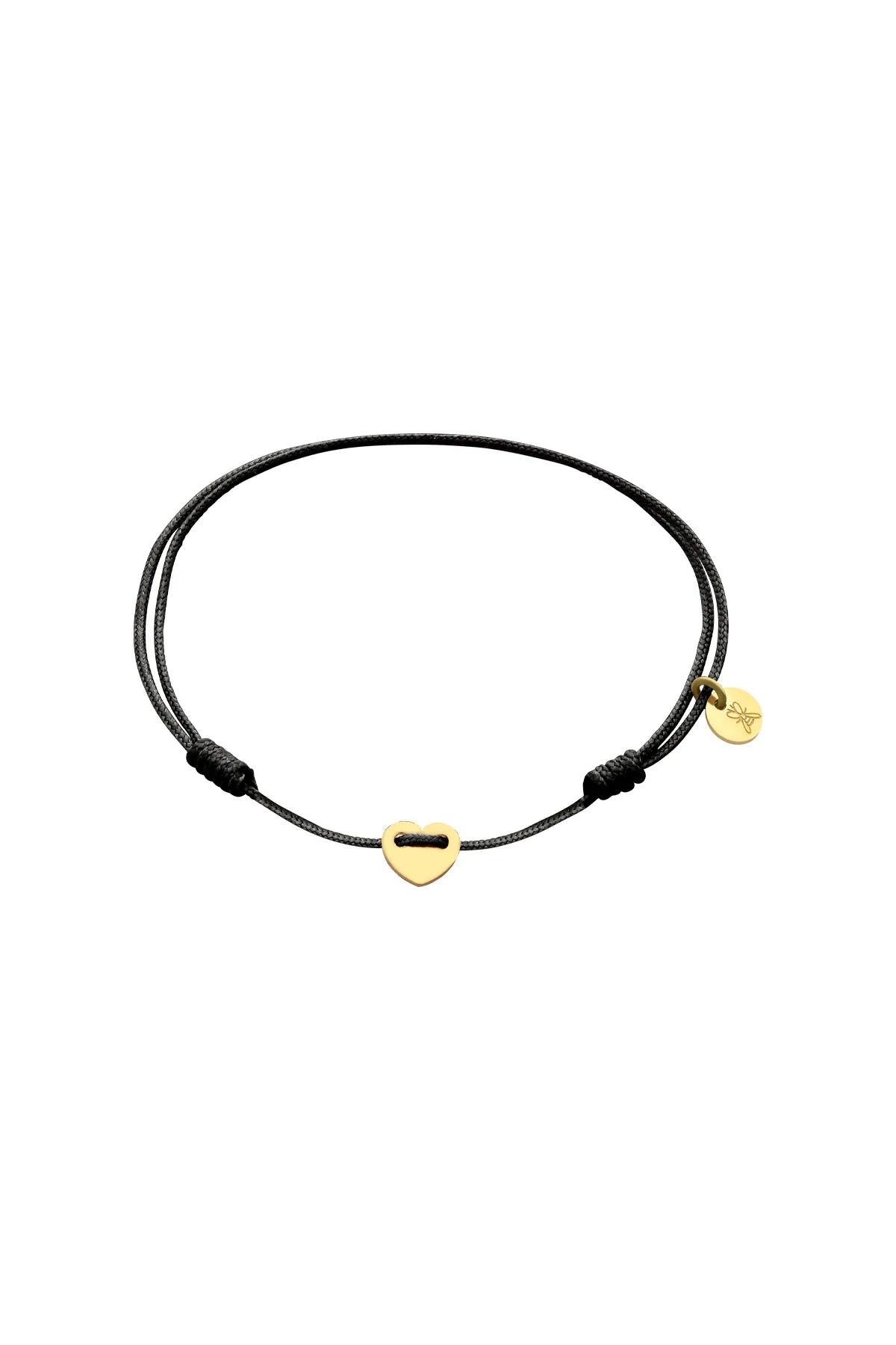 TINY LOVEFUL - BLACK - İp Bileklik