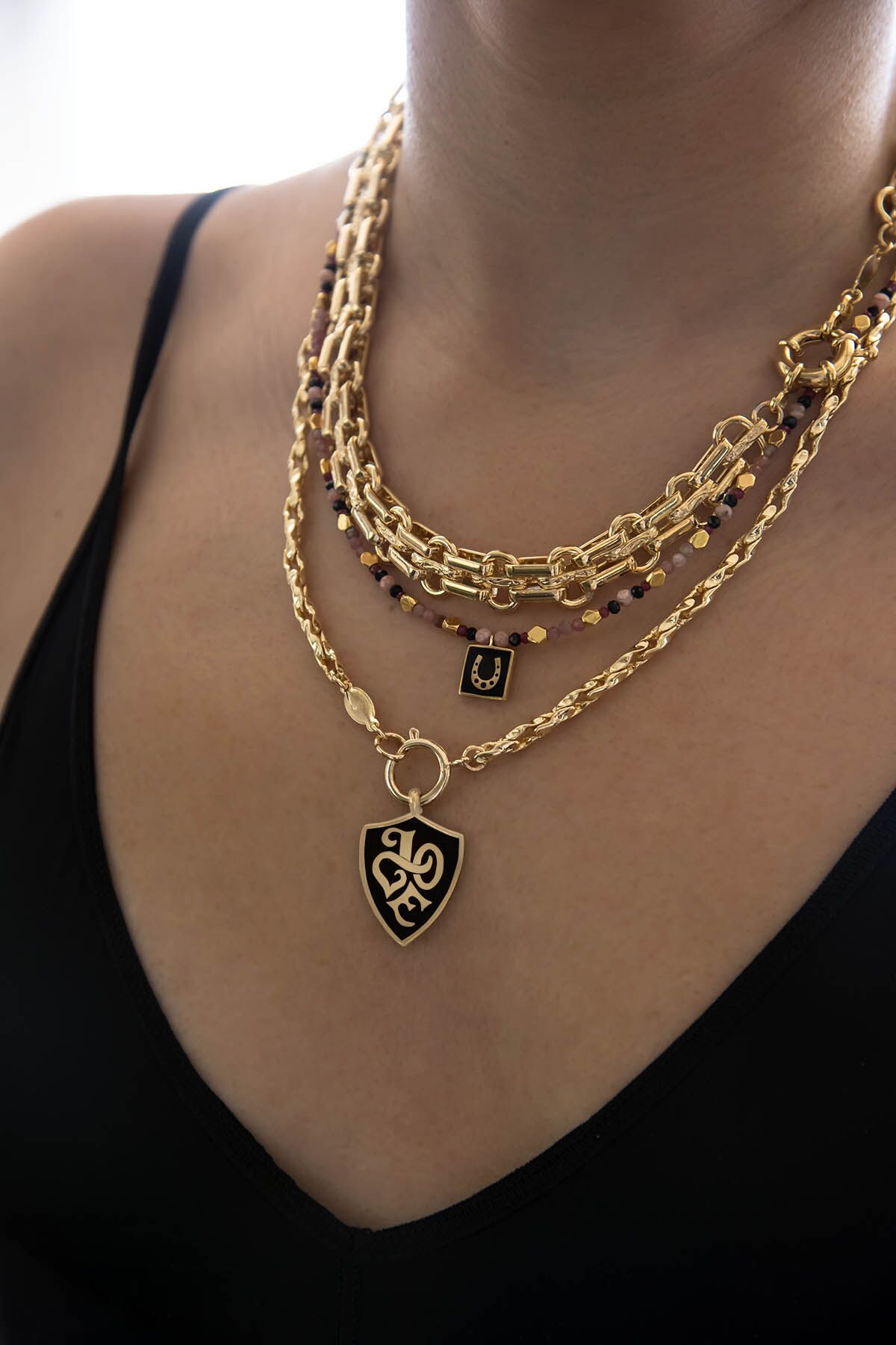 RAVELLO - Kalın Zincir Kolye