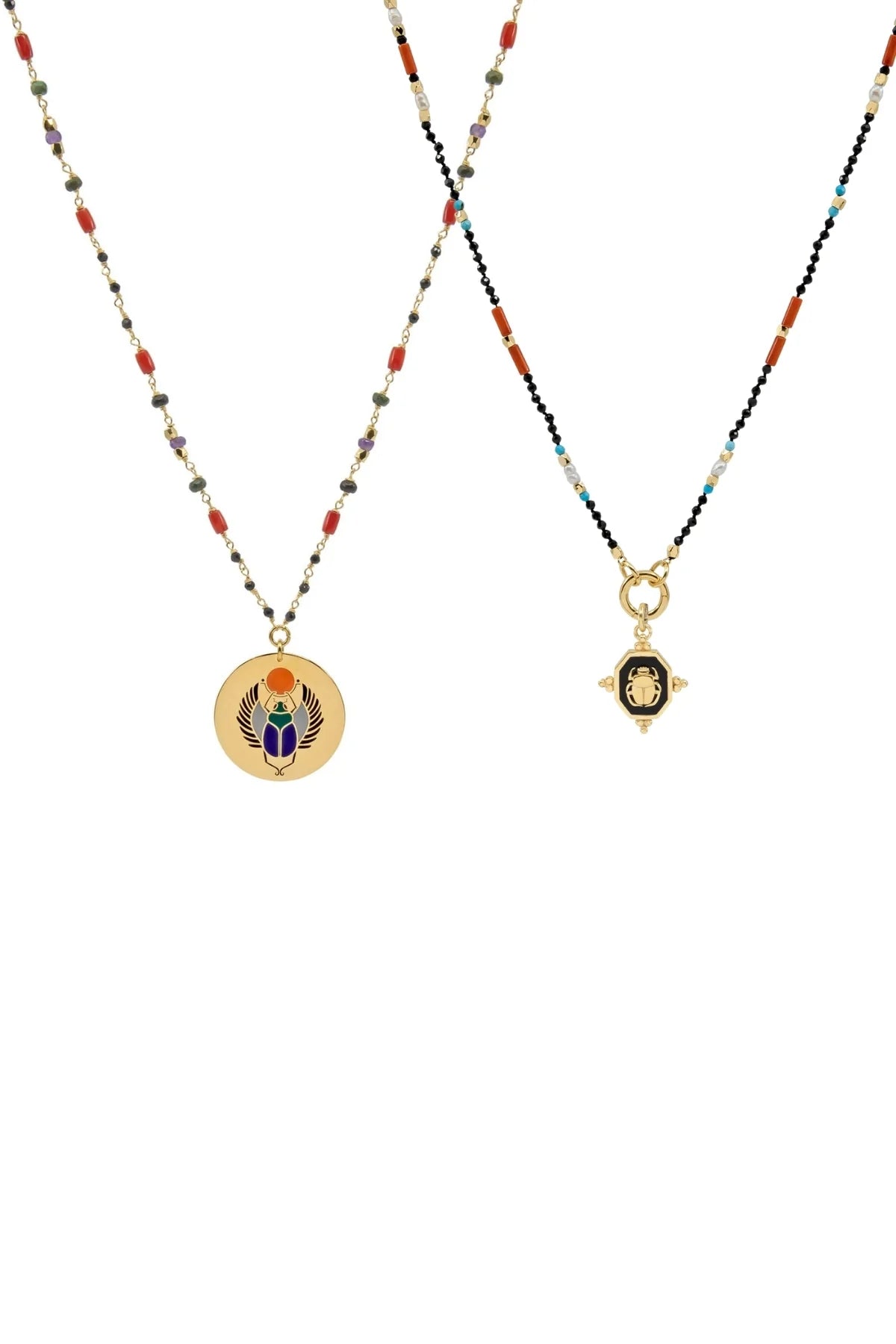 PECTORAL-Madalyon Charm Kolyesi Kombini