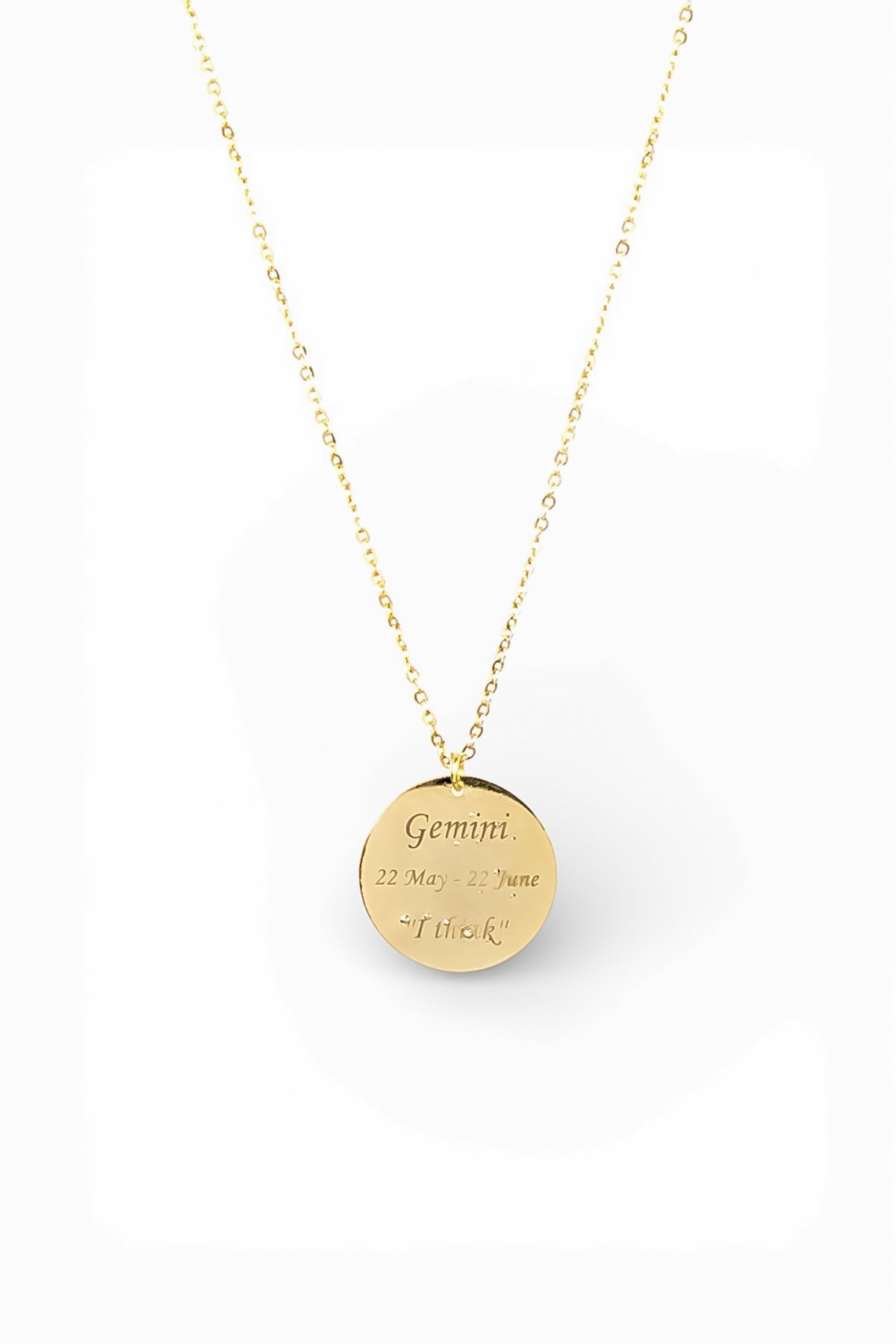 GEMINI - İkizler Burcu Kolye