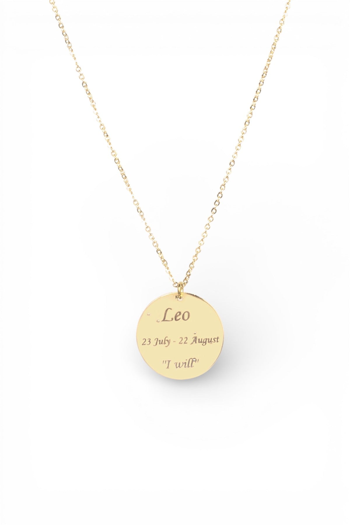 LEO - Aslan Burcu Kolye