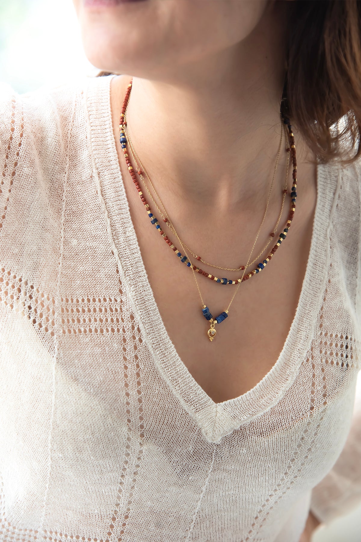 SUNLIT CHIC - Kolye Seti