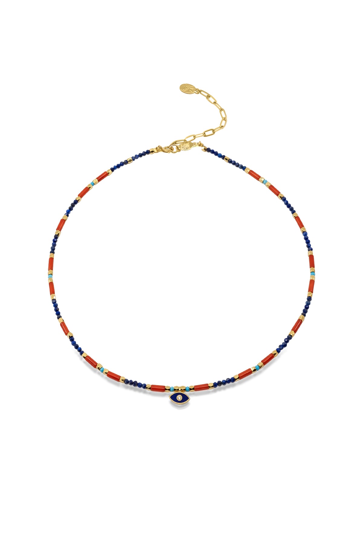RHODES - Lapis Mercan Kolye