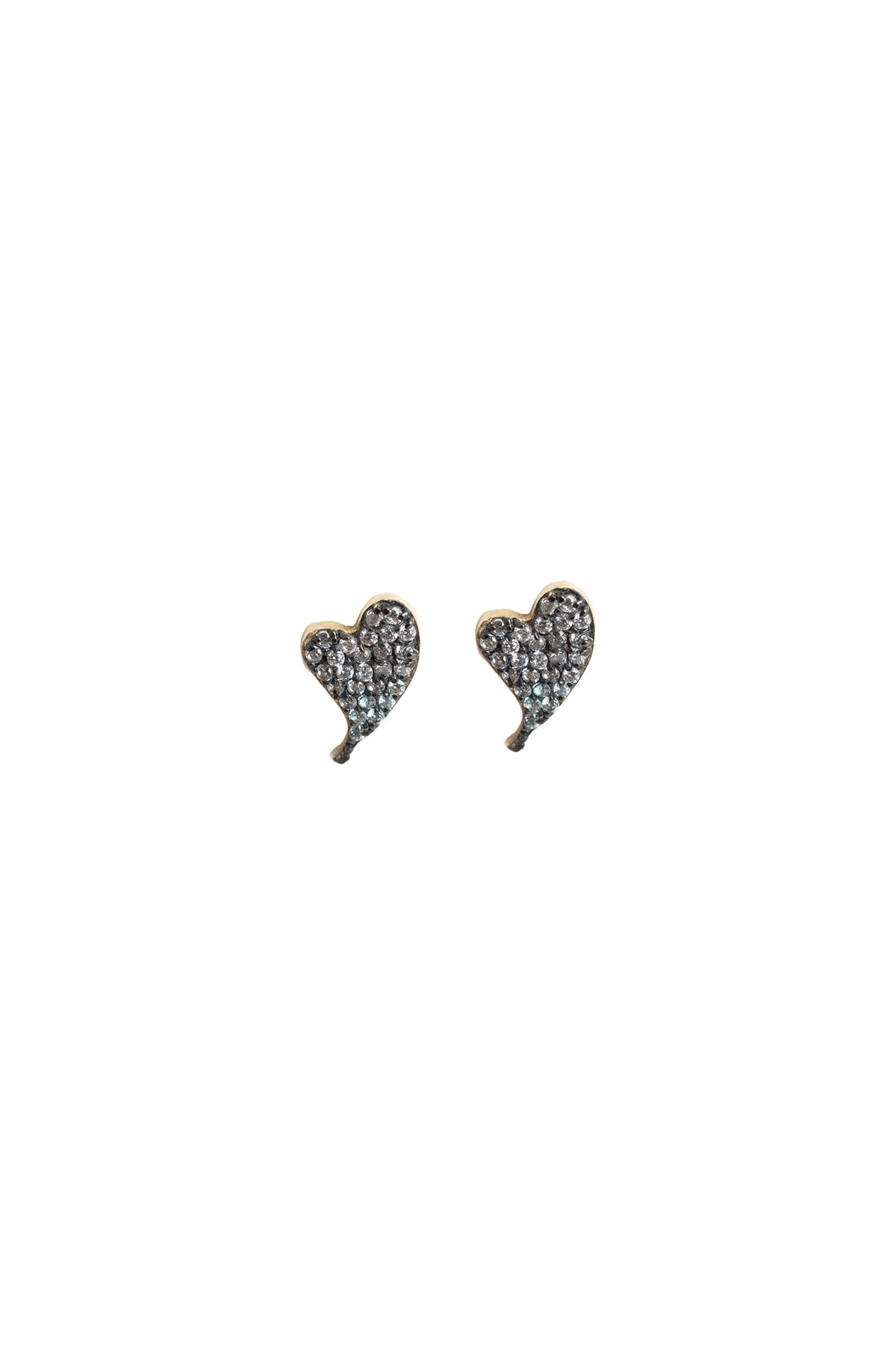 DIAMOND BEAT - Pırlantalı Kalp Küpe