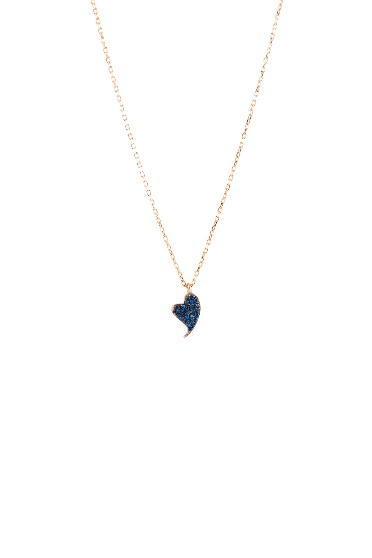 BLUE DIAMOND BEAT - Mavi Taşlı Kolye
