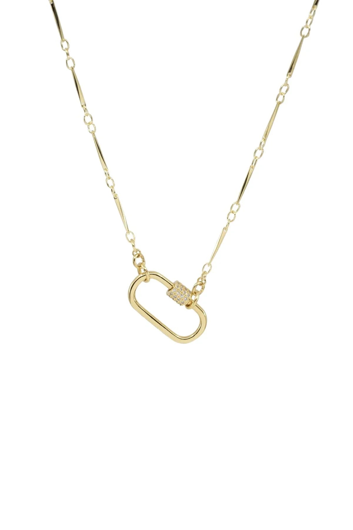 CARABINA - Link Bar - Charm Kolyesi