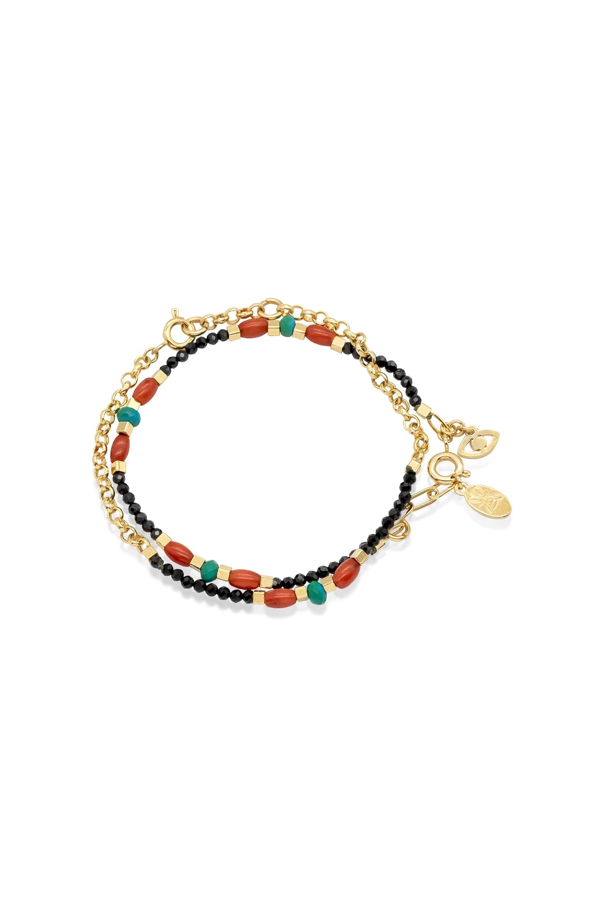 SPINEL - Onyx Taşlı Bileklik Seti