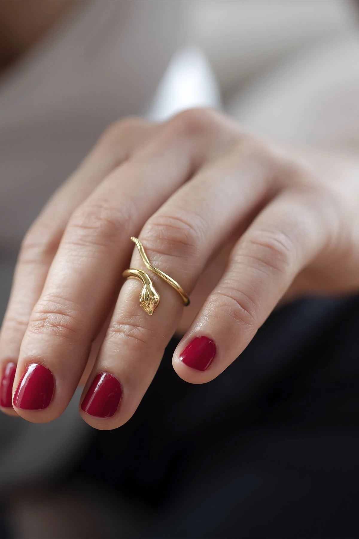 SNAKE AROUND MY FINGER - Yılan Eklem Yüzük