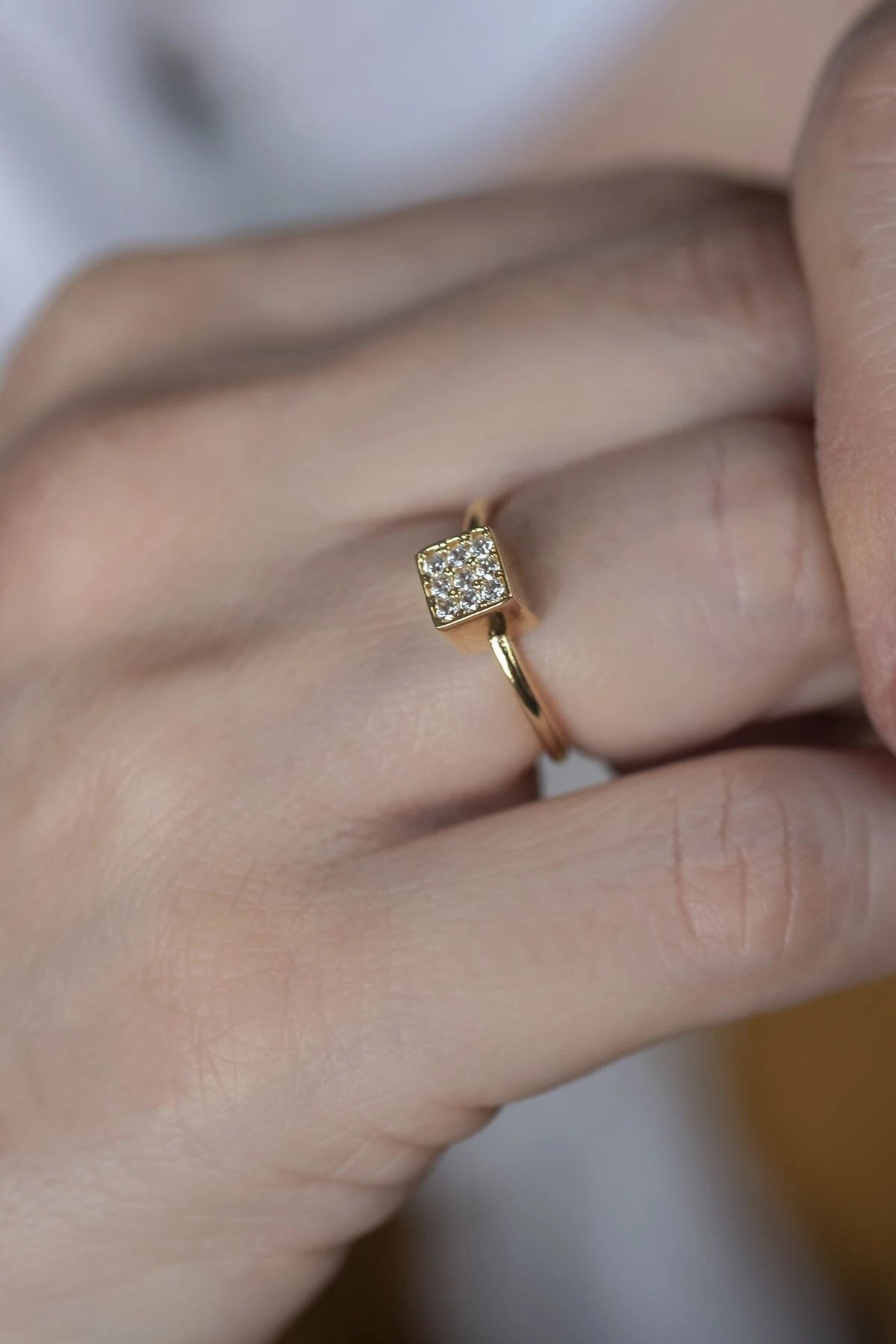 CUBE RING - Küp Yüzük