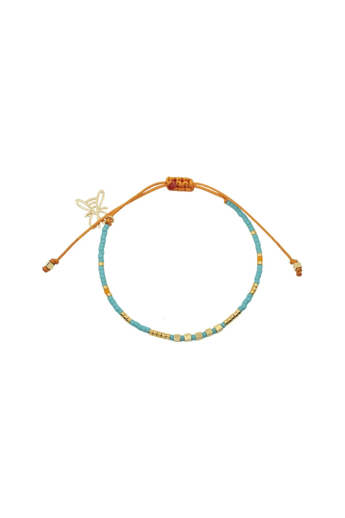 GOLDEN TURQUOISE - İpli Bileklik