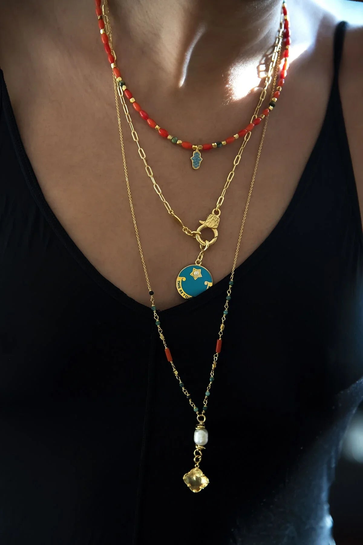 CUTIE LOBSTER - Ovale Link - Charm Kolyesi