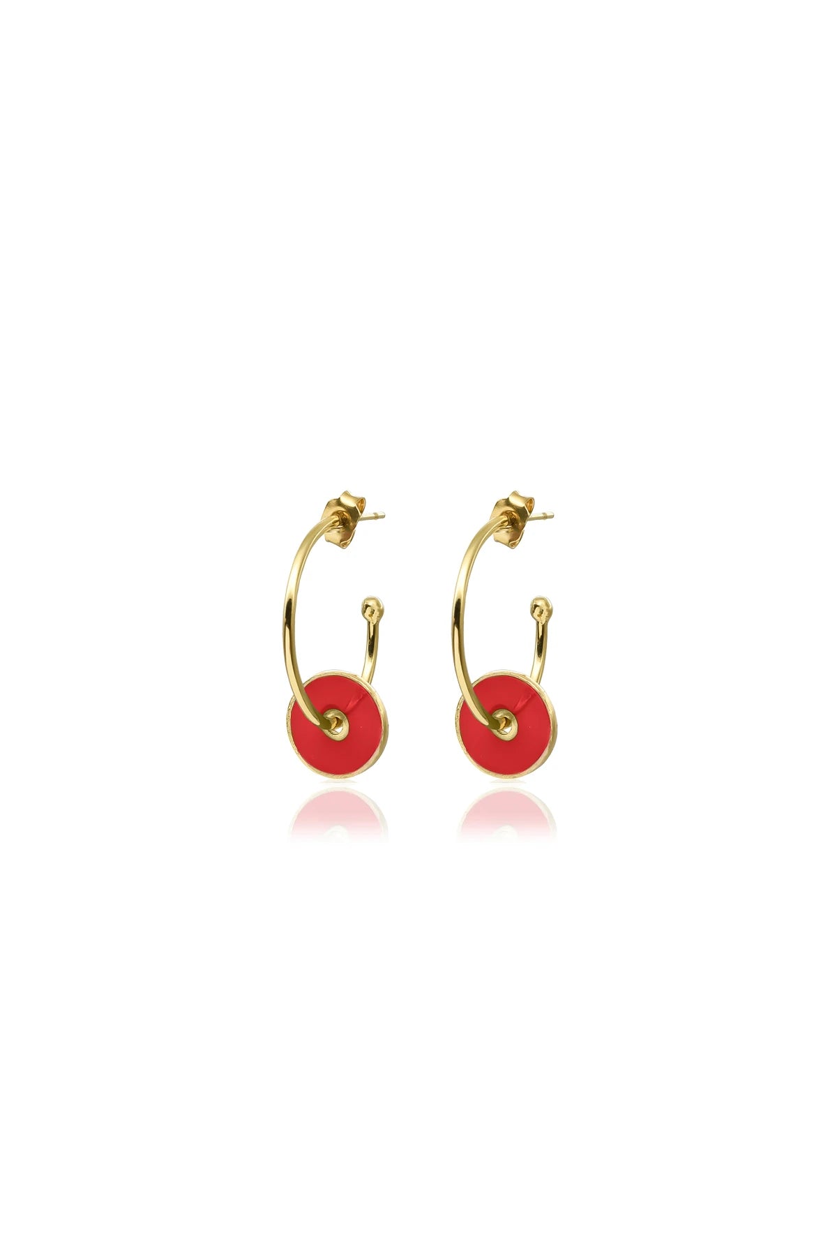 SELIA - Multicolor - Charm Halka Küpe