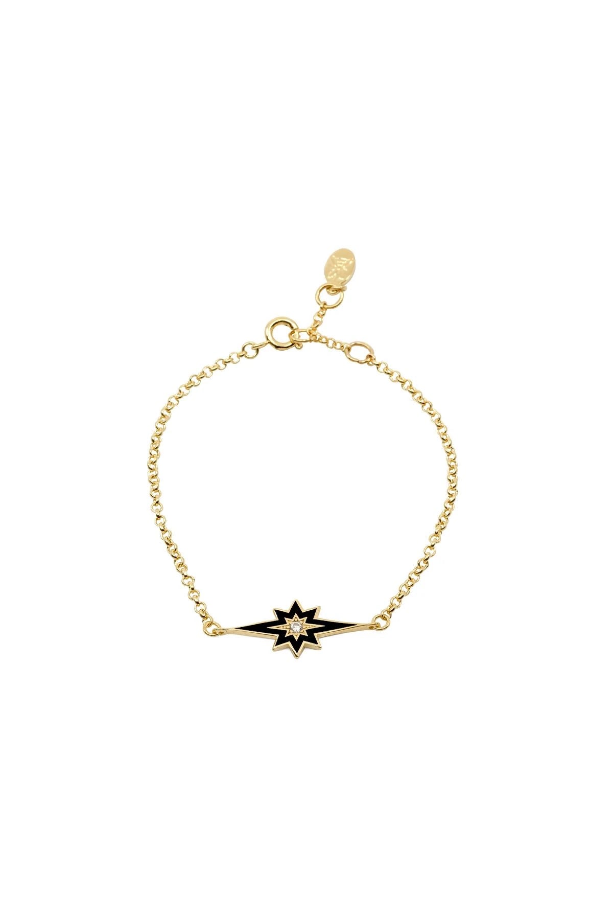 SPARKLE - BLACK - Yıldız Bileklik