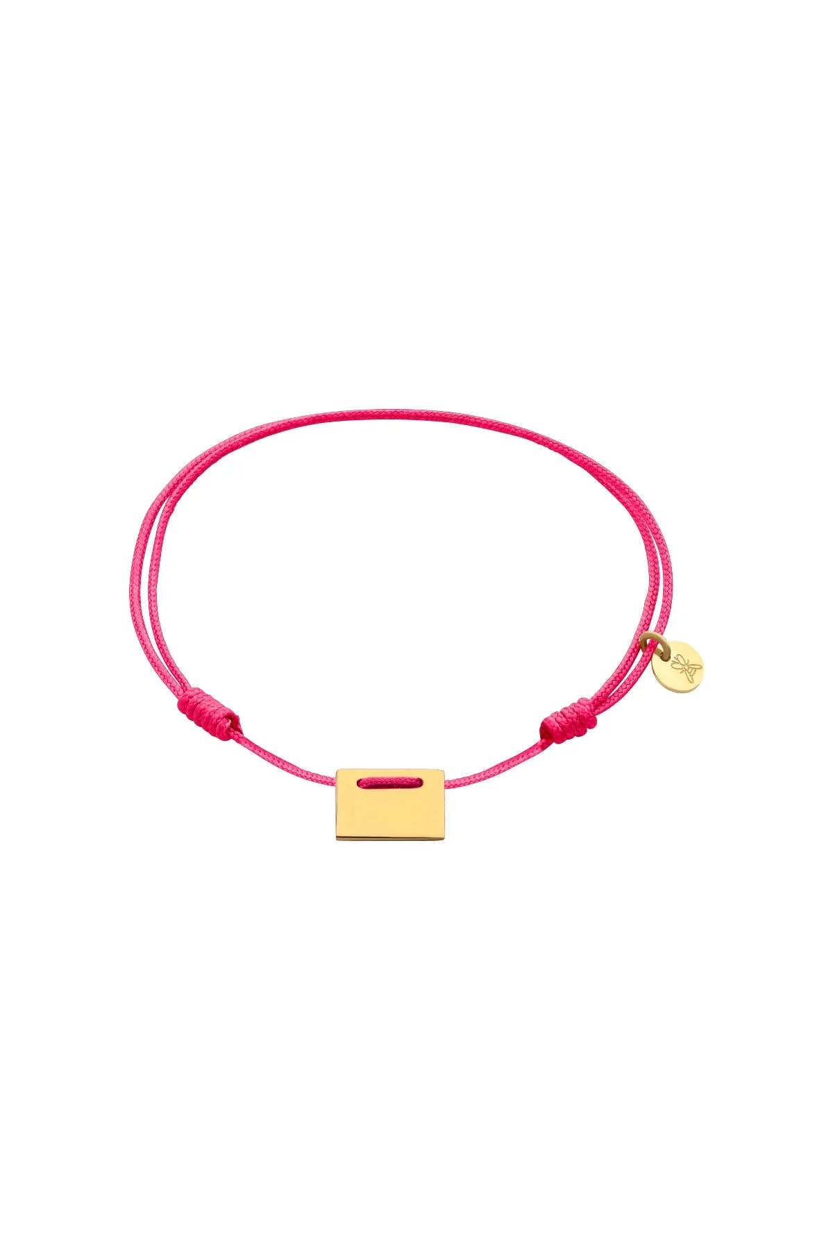 MESSAGE - HOT PINK - İp Bileklik