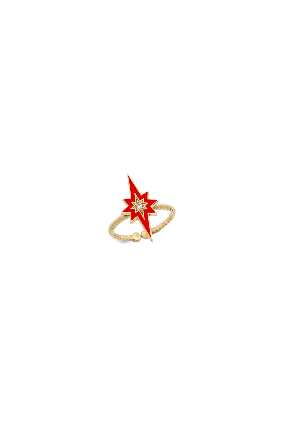 SPARKLE - RED - Yıldız Yüzük